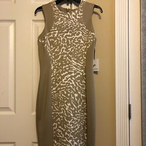 💕NWT NUDE CALVIN KLEIN DRESS💕